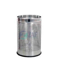 Perforated Bin - Stainless Steel, Sizes 3-35 Liter, Silver Color | Corrosion Resistant, Compact Design, Scratch Proof Finish