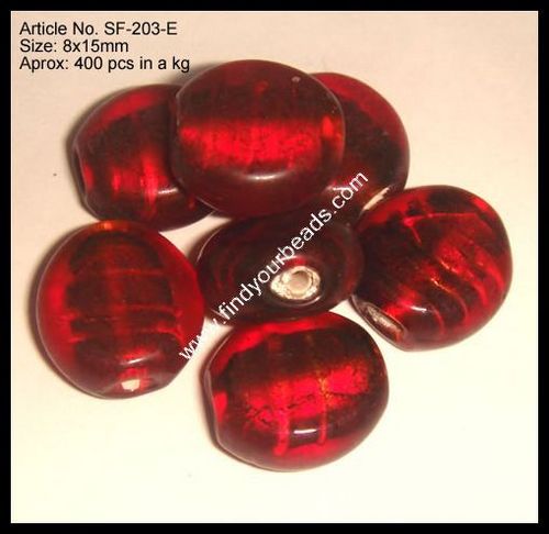 SILVER FOIL BEADS