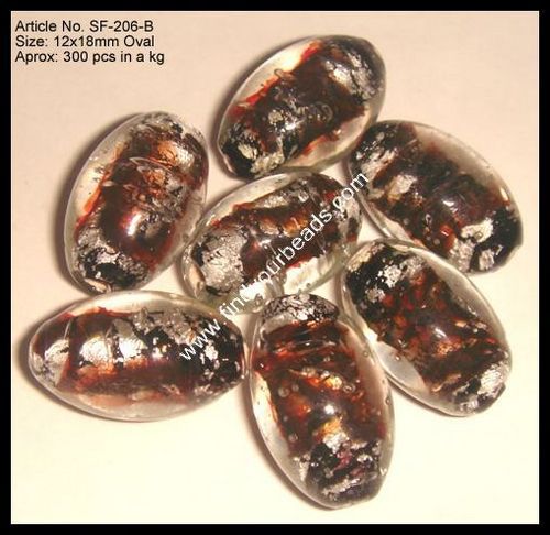 SILVER FOIL BEADS