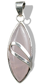 Rose quartz Pendant