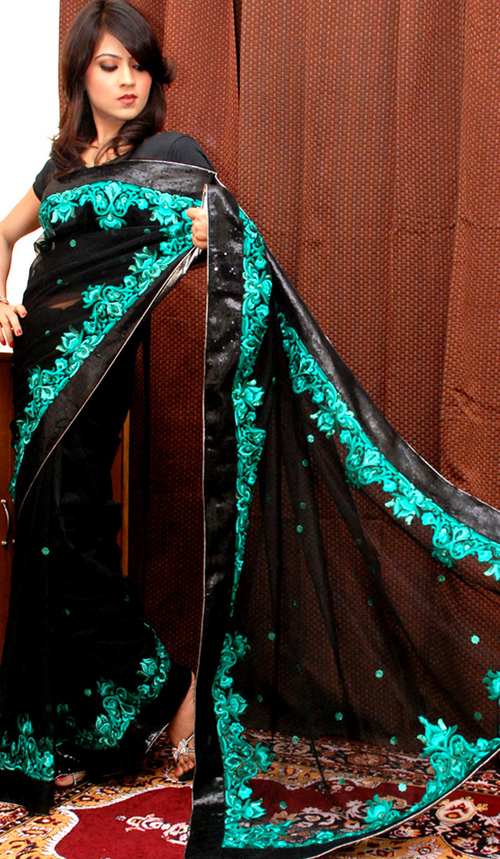 Net Saree