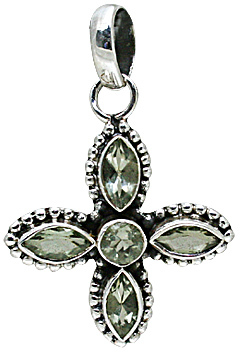 Green Amethyst Pendant