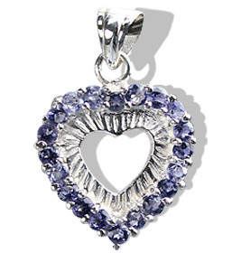 Iolite Pendant