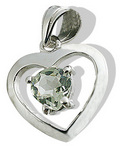 Green Amethyst Pendant