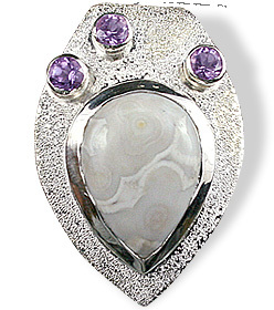 Amethyst/Jasper Pendant