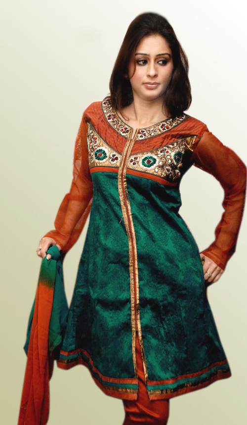 Art silk Salwar kameez