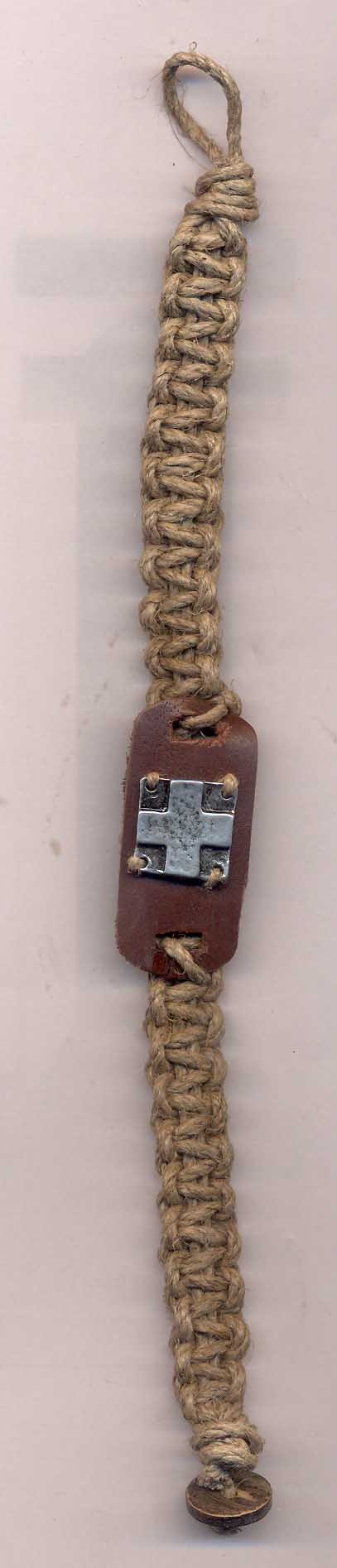 Hemp Leather Cross