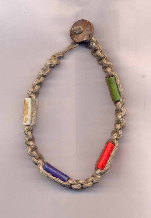 Bone Hemp Bracelets