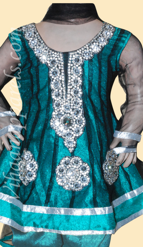 Net , Shantoon jacquard Kids salwar kameez