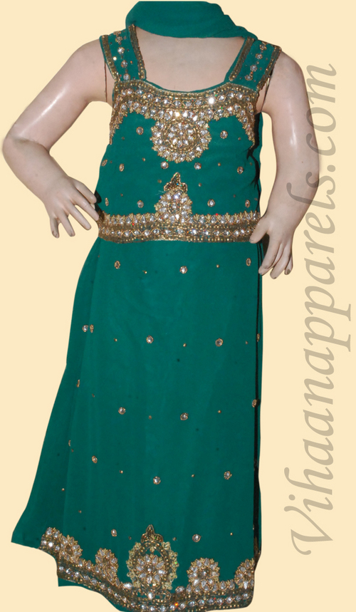 Georgette Kids lehenga