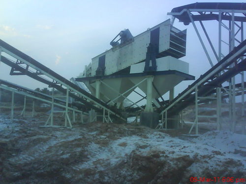 Soil screening plant