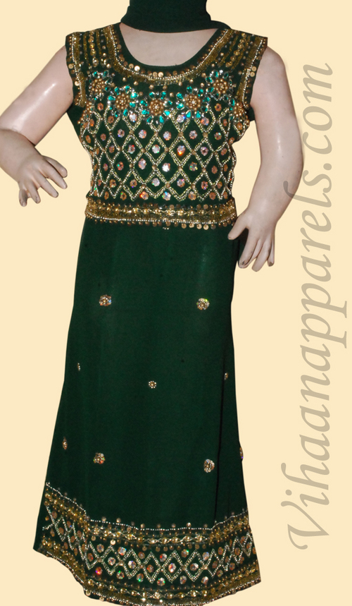 Georgette Kids lehenga