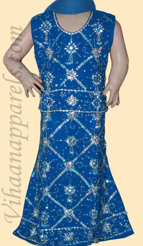 Georgette Kids lehenga