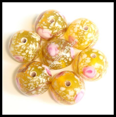 fancy mosaic beads