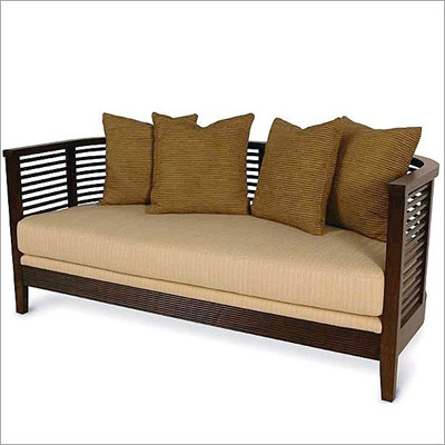Contemporary Wooden Sofa