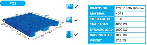 Rackable Pallets 4 Way Entry