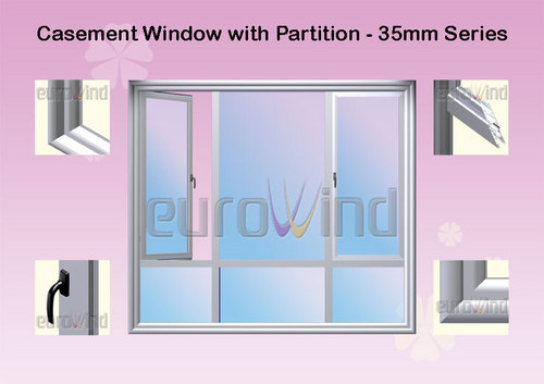 Casement Window With Partition