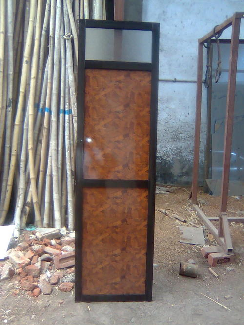 Backlite Bathroom Door