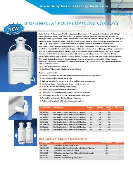 Carboys bio-simplex