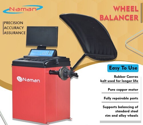 Video Graphic Wheel Balancer - Motor Power: 220 V