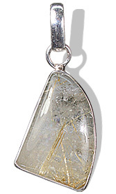 Rutilated quartz Pendent