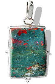 Bloodstone Pendant