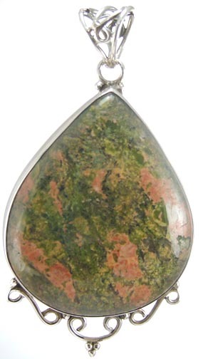 Unakite Pendant