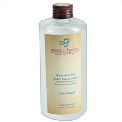 Asparagus Anti Under Eye Activator - Glass Bottle, 100ml, Wood Cap | Natural Ingredients, Chemical-Free, All Skin Types, Enhances Masque