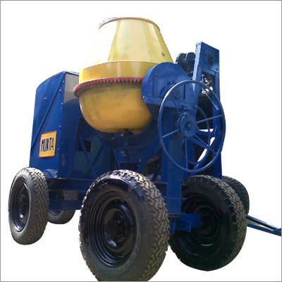 Concrete Mixture Machine with Rubber Tayer