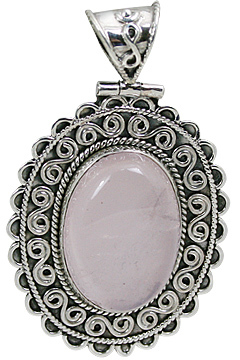Rose quartz Pendant