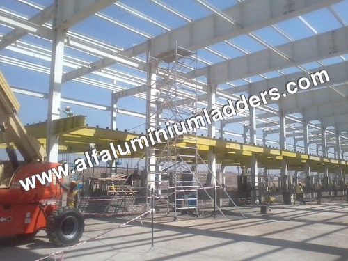 Aluminium Scaffolding Tower With Stabilizer