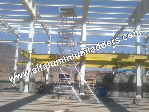 Aluminum Mobile Tower Ladders