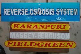 PVC Colored Stricker