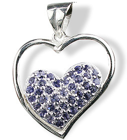 Iolite Pendent