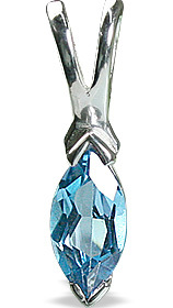 Blue Topaz Pendant