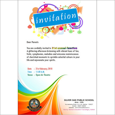 Invitation Card Printing Services