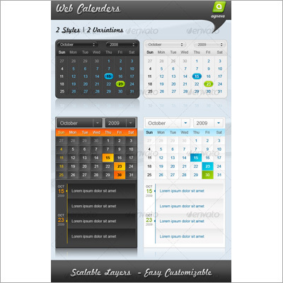 Web Calender Printing Services
