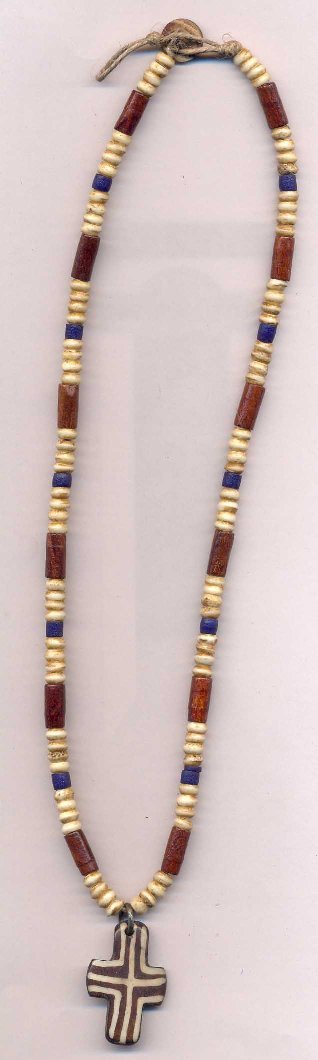 BONE CROSS NECKLACE