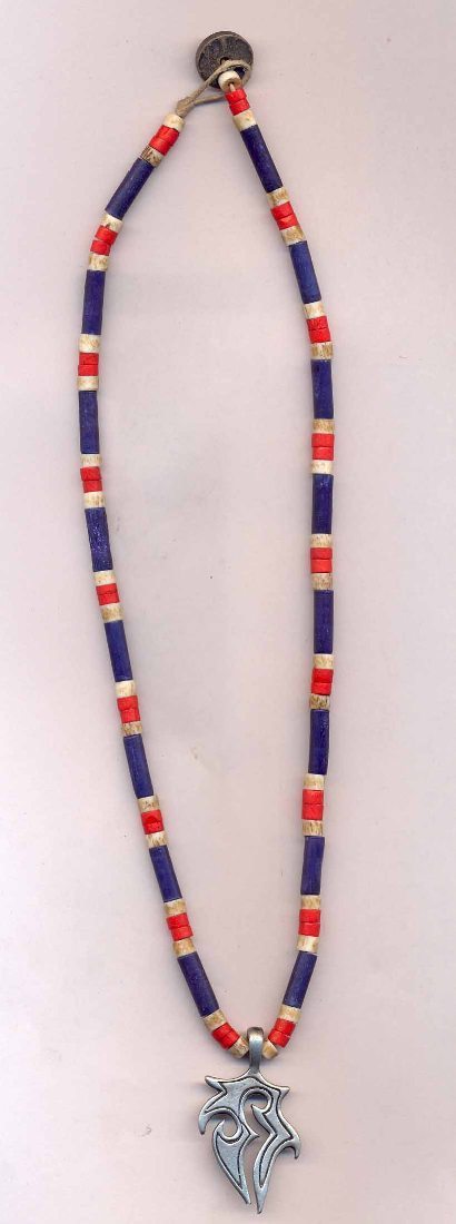 MULTI COLOR BONE BEADS NECKLACE