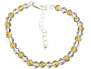 Crystal/Citrine Bracelet