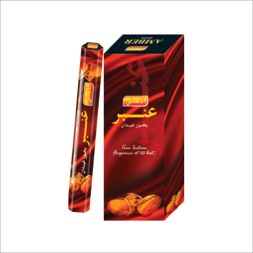 Amber Hexagon Incence Sticks