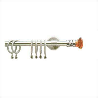 Metallic Curtain Rods