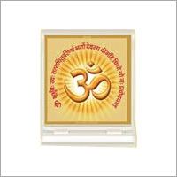 Om with Gyatri Mantra Frame
