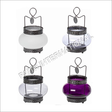 Iron Metal Votive Stand