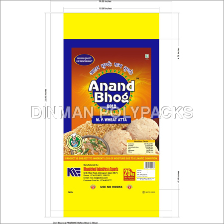 25 kg Atta Packaging Bags