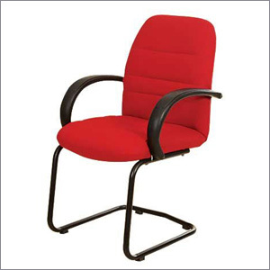 Office Chairs Added - Fabric Metal, 20x22x36 Inches, Red | Ergonomic Design, Back Support, Armrests, Comfortable Seating