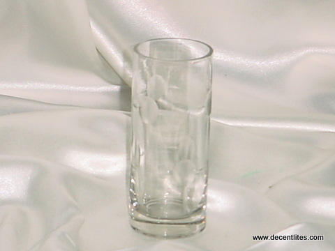 Clear Candle Holder