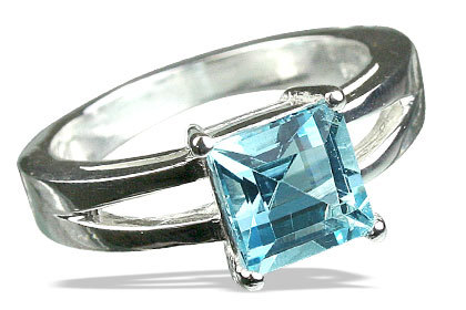 Blue Topaz Ring