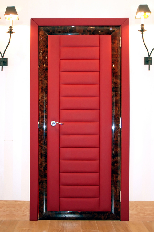 Fancy Leather Doors