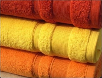 Dobby Dyed Towels